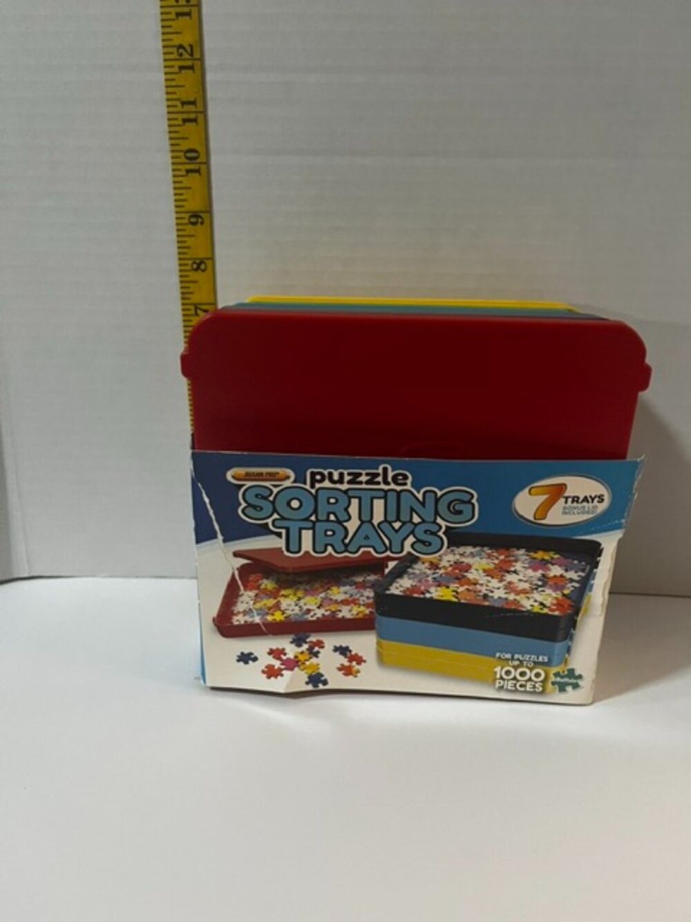 Jigsaw Puzzle Sorting Trays (7), New-Sealed Box!